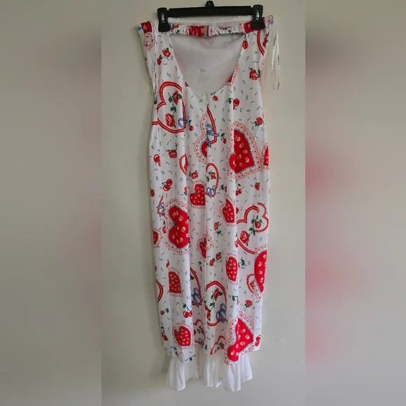 NWOT" For Love & Lemons Daisy Mae Strapless Midi Dress - Picture 4 of 9